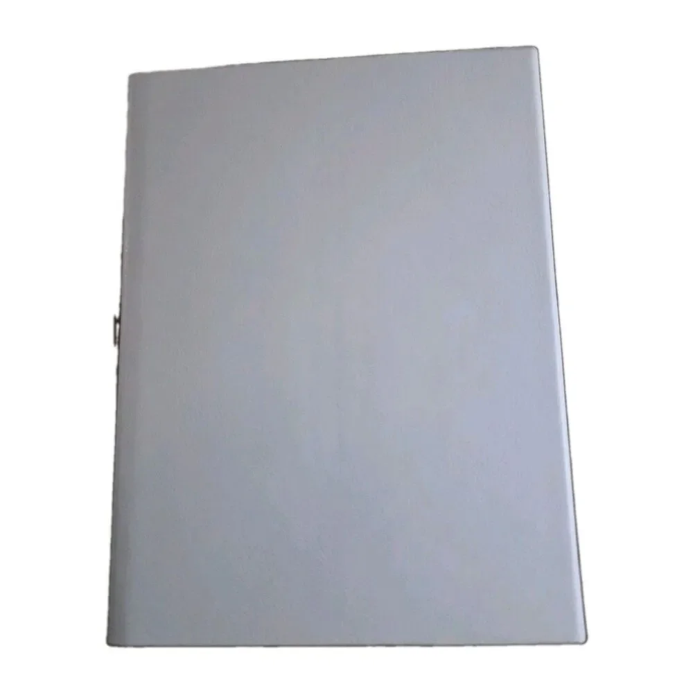 PAPYRUS Faux Leather Journal  240 Lined Pages 6x8 White NEW